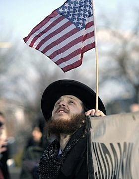 יהודים באמריקה (צילום: AP Photo/Cliff Owen)