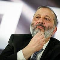 אריה דרעי (צילום: (דיוויד כהן/פלאש 90))