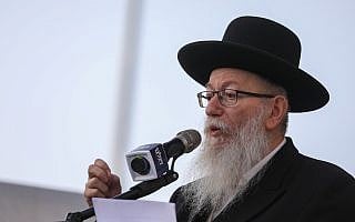 יעקב ליצמן (צילום: נועם רבקין פנטון. פלאש 90)