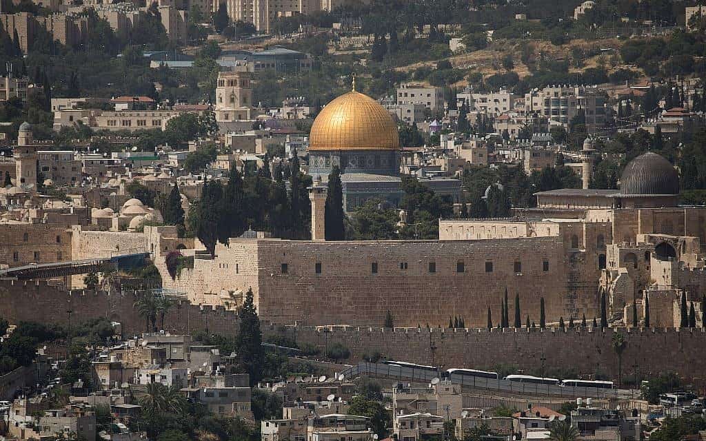 מסגד אל אקצא בהר הבית בירושלים צילם יונתן סינדל פלאש 90 (צילום: יונתן זינדל/פלאש 90)