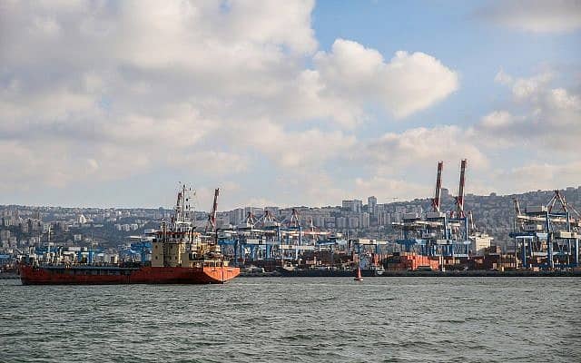 נמל חיפה, צילום אילוסטרציה (צילום: דוד כהן, פלאש 90)