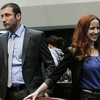 סתיו שפיר ואיציק שמולי (צילום: פלאש90) סתיו שפיר ואיציק שמולי (צילום: פלאש90)