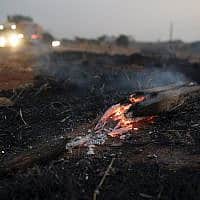אמזונס עולה באש (צילום: AP Photo/Leo Correa)