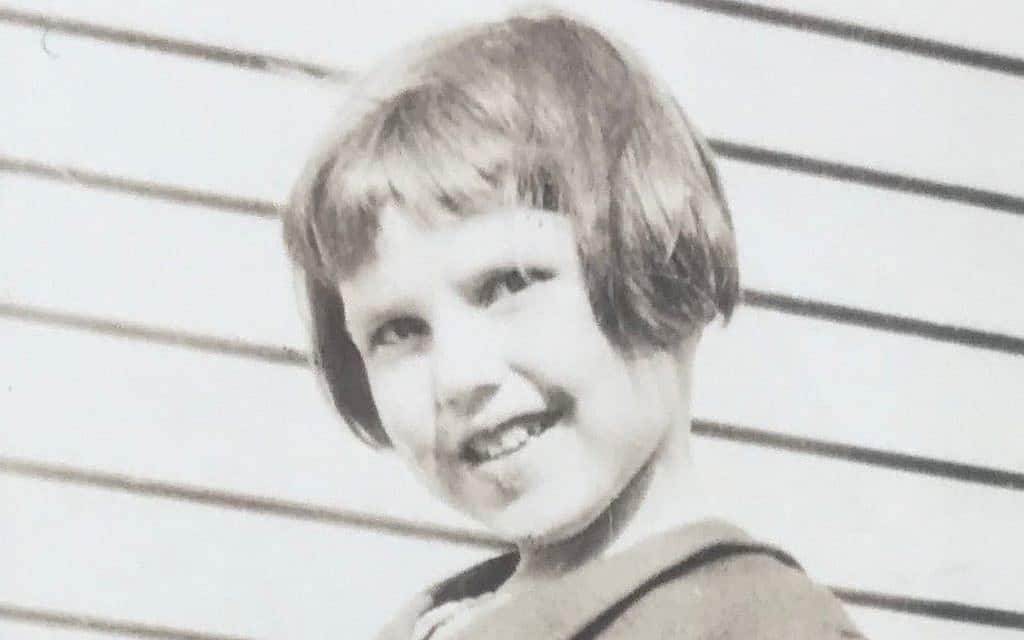 ברברה גריפית', בגיל 4 (צילום: באדיבות ברברה קלמנס גריפית')