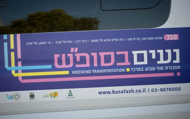 אוטובוסים לתחבורה ציבורית בשבת (צילום: Miriam Alster/FLASH90)