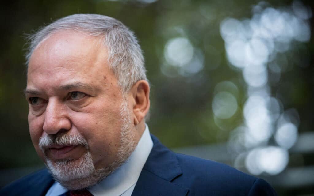 אביגדור ליברמן בירושלים, 26 בנובמבר 2019 (צילום: יונתן זינדל, פלאש 90) אביגדור ליברמן בירושלים, 26 בנובמבר 2019 (צילום: יונתן זינדל, פלאש 90)