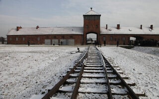 מחנה הריכוז אושוויץ (צילום: יצחק הררי, פלאש 90)