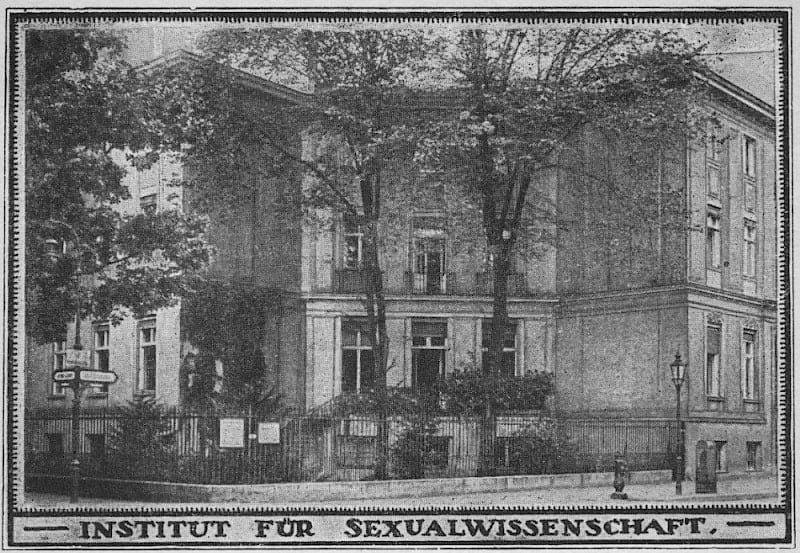 המכון לחקר המיניות של מגנוס הירשפלד בברלין, בשנות ה-20 (צילום: Magnus Hirschfeld Gesellschaft e.V., Berlin)