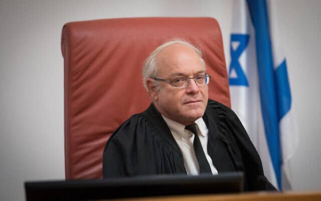 שופט בית המשפט העליון ניל הנדל (צילום: יונתן סינדל/פלאש 90)