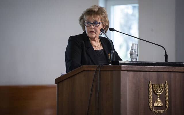 השופטת עדנה ארבל, פרקליטת המדינה לשעבר (צילום: הדס פרוש. פלאש 90)