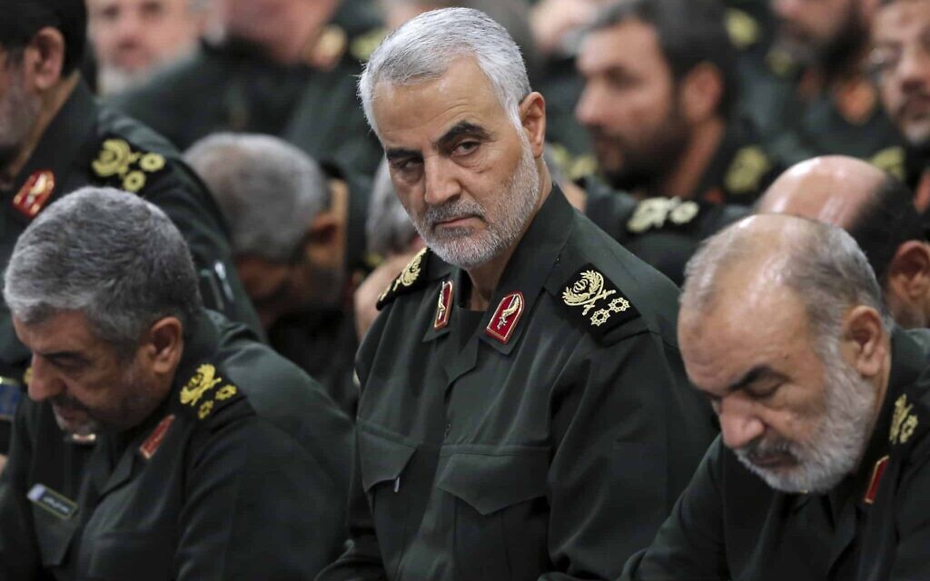 קסאם סולימאני בספטמבר 2016 (צילום: Office of the Iranian Supreme Leader via AP)