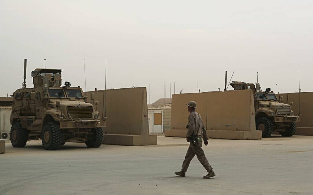 כוחות אמריקאיים בעיראק, ארכיון (צילום: Khalid Mohammed, AP)