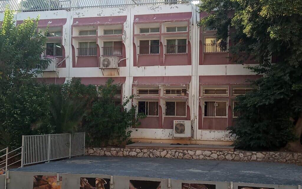 בית הספר תלמה ילין, לפני השיפוץ