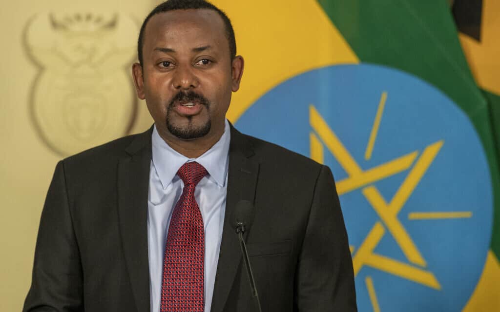 ראש ממשלת אתיופיה אבי אחמד עלי (צילום: AP Photo/Themba Hadebe)