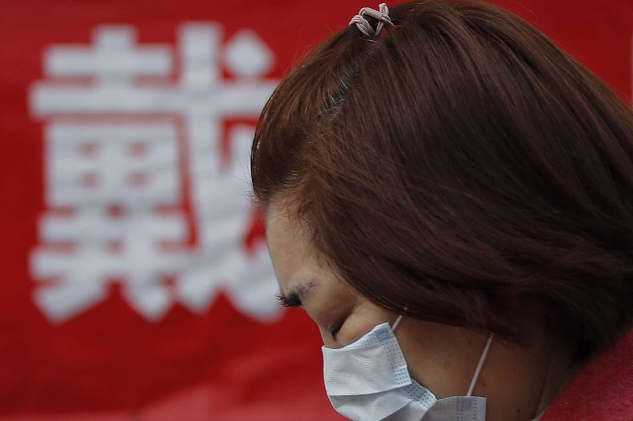 מגפת הקורונה בסין, מרץ 2020 (צילום: AP Photo/Andy Wong)