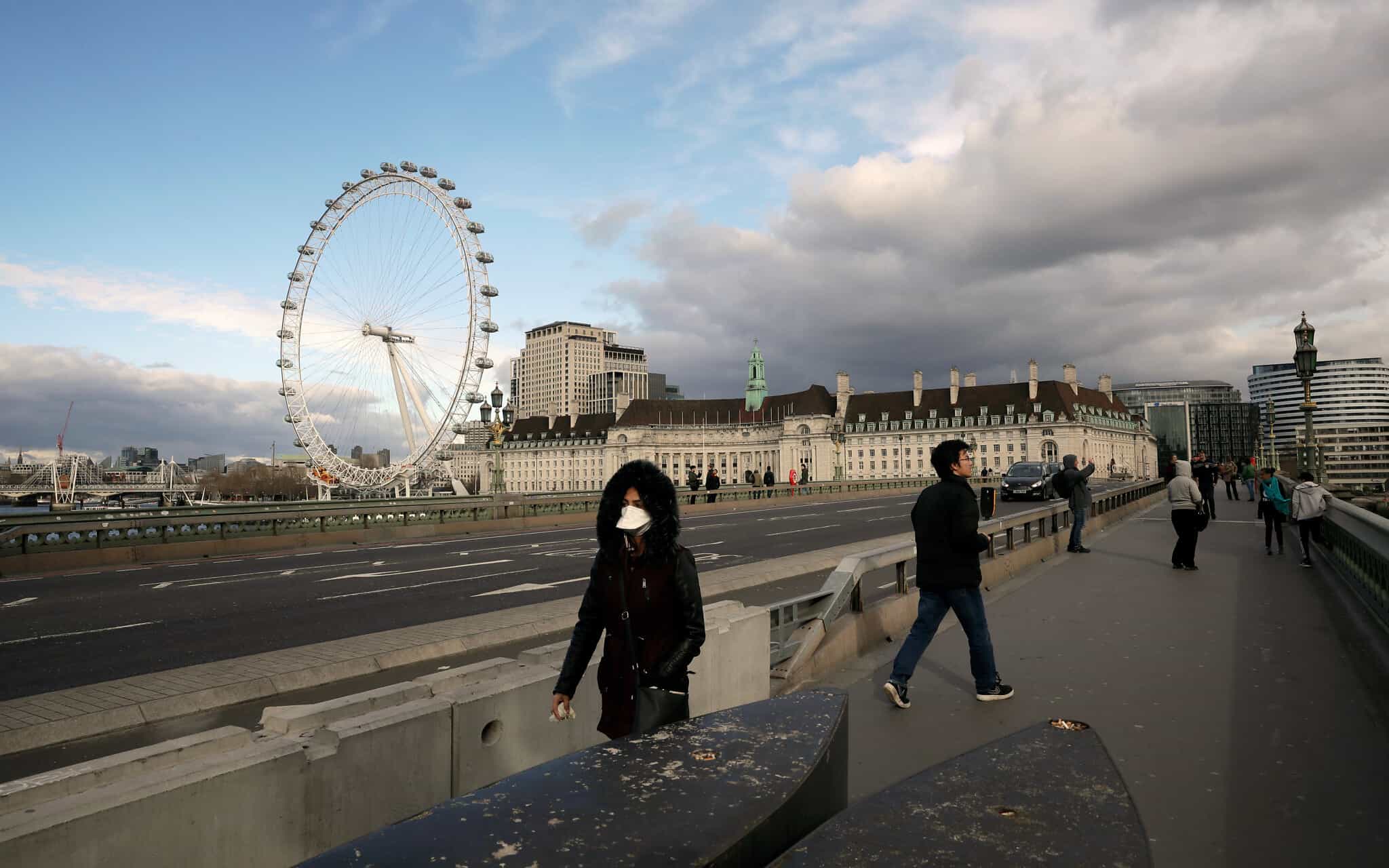 מגפת הקורונה בבריטניה (צילום: AP Photo/Matt Dunham)