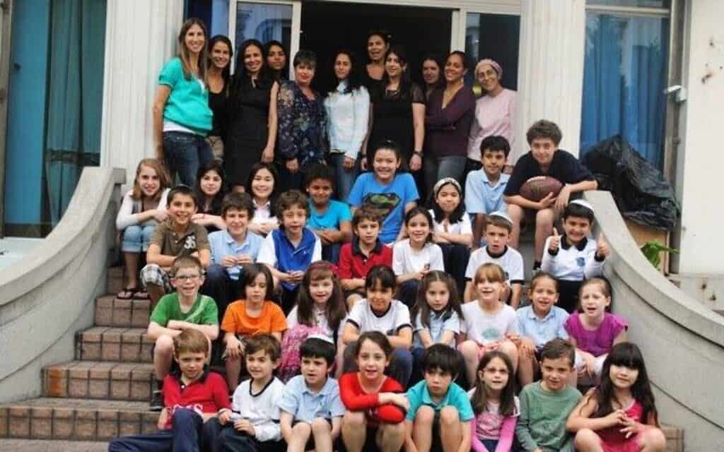 בית הספר חב"ד בשנחאי כולל יותר מ-70 תלמידים (צילום: באדיבות חב"ד שנחאי)