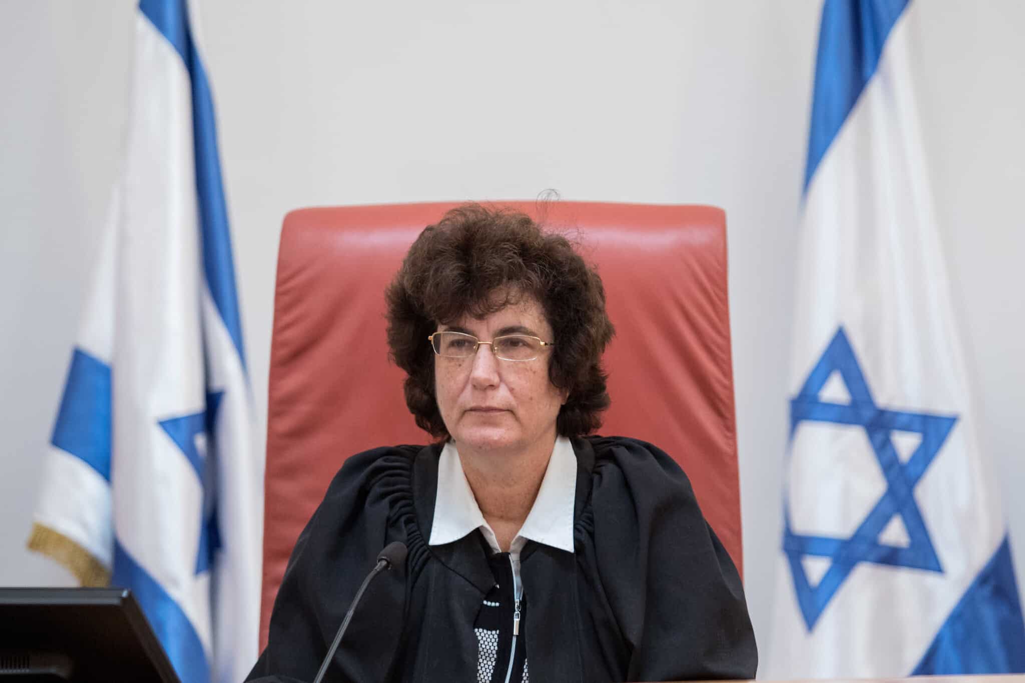 שופטת בית המשפט העליון דפנה ברק-ארז (צילום: אוליביה פיטוסי/פלאש90)