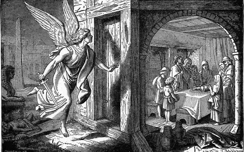 פסח מצרים הראשון, מלאך המוות פוסח על הבית, ויקישיתוף