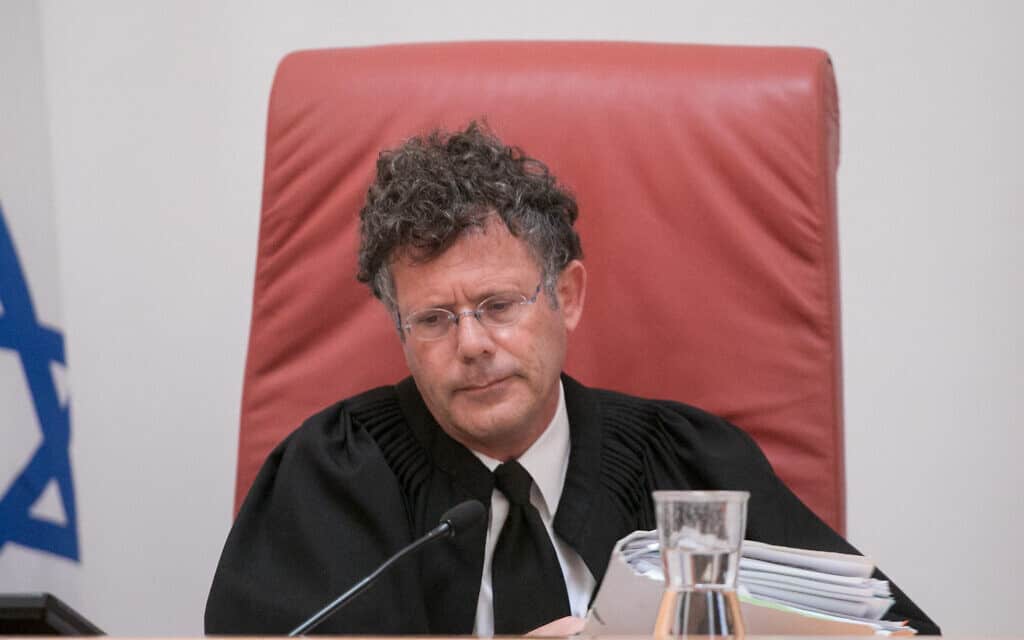 שופט בית המשפט העליון יצחק עמית (צילום: מרים אלסטר/פלאש90)