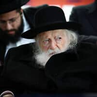 הרב חיים קנייבסקי (צילום: דוד כהן/פלאש90)