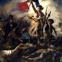 "החירות מובילה את העם", המהפכה הצרפתית, ציור: אז'אן דלקרואה
