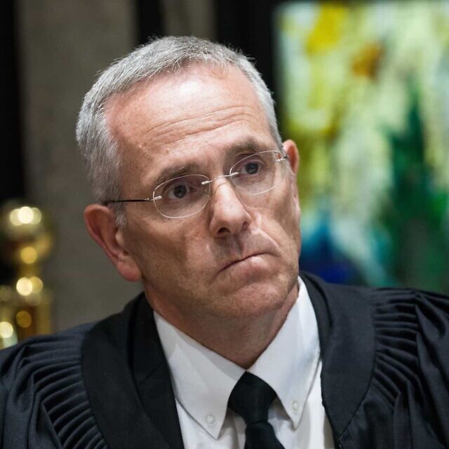 שופט בית המשפט העליון דוד מינץ (צילום: יונתן זינדל/פלאש90)