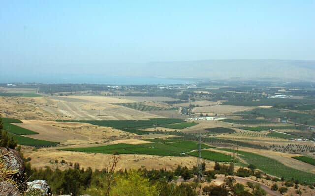 הנוף ממצפה לוי אשכול (צילום: שמואל בר-עם)