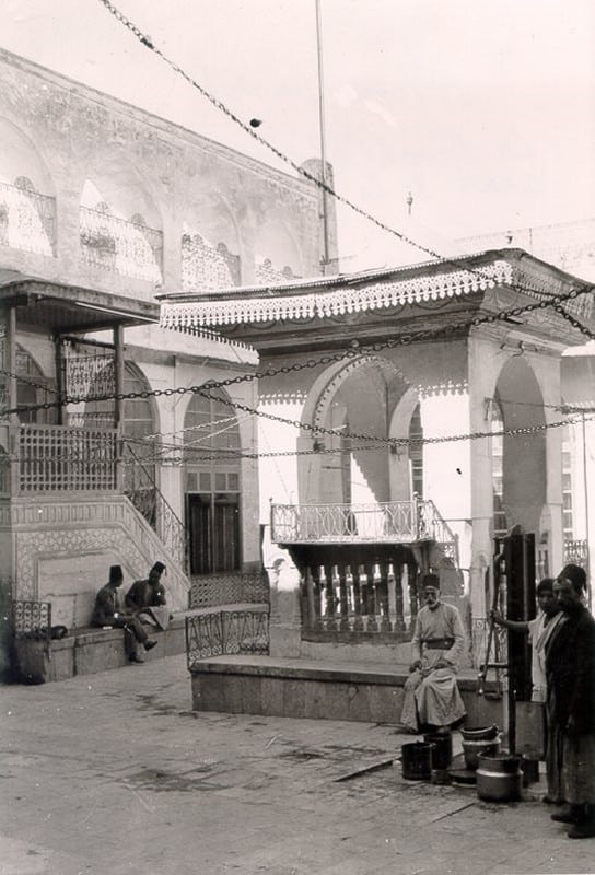 תמונה ממועד לא ידוע של בית הכנסת הראשי באלפו, סוריה, (צילום: ויקיפדיה)