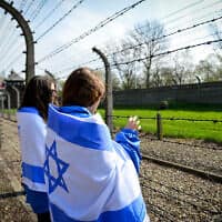 נוער יהודי במסע לפולין (צילום: Yossi Zeliger/FLASH90)