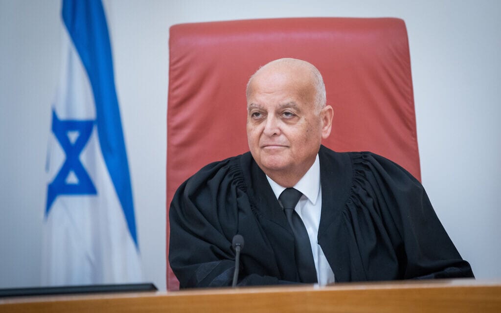 שופט בית המשפט העליון סלים ג&#039;ובראן, 2017 (צילום: יונתן זינדל/פלאש90)