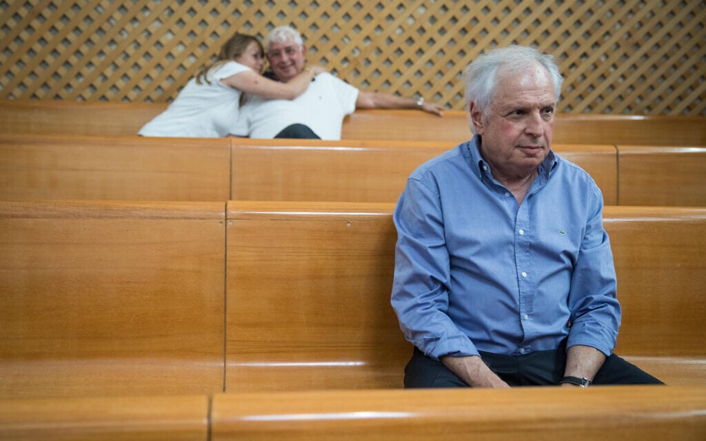 שאול אלוביץ' בבית המשפט העליון, ב-1 באוגוסט 2018 (צילום: הדס פרוש/פלאש90)