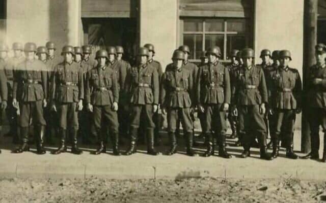 חיילים גרמנים ברוזוודוב, פולין (צילום: רשות הציבור)