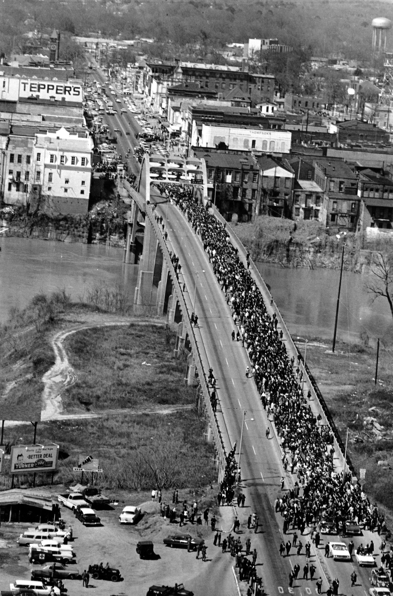 המצעדים מסלמה למונטגומרי, 1965 (צילום: AP Photo/File)