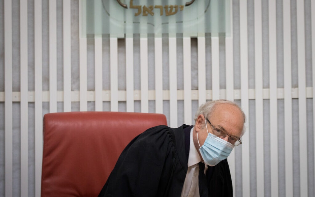 השופט ניל הנדל (צילום: יונתן זינדל/פלאש90)