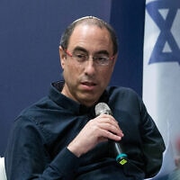 קלמן ליבסקינד בכנס "מקור ראשון" בירושלים, ב-11 במרץ 2018 (צילום: יונתן זינדל/פלאש90)