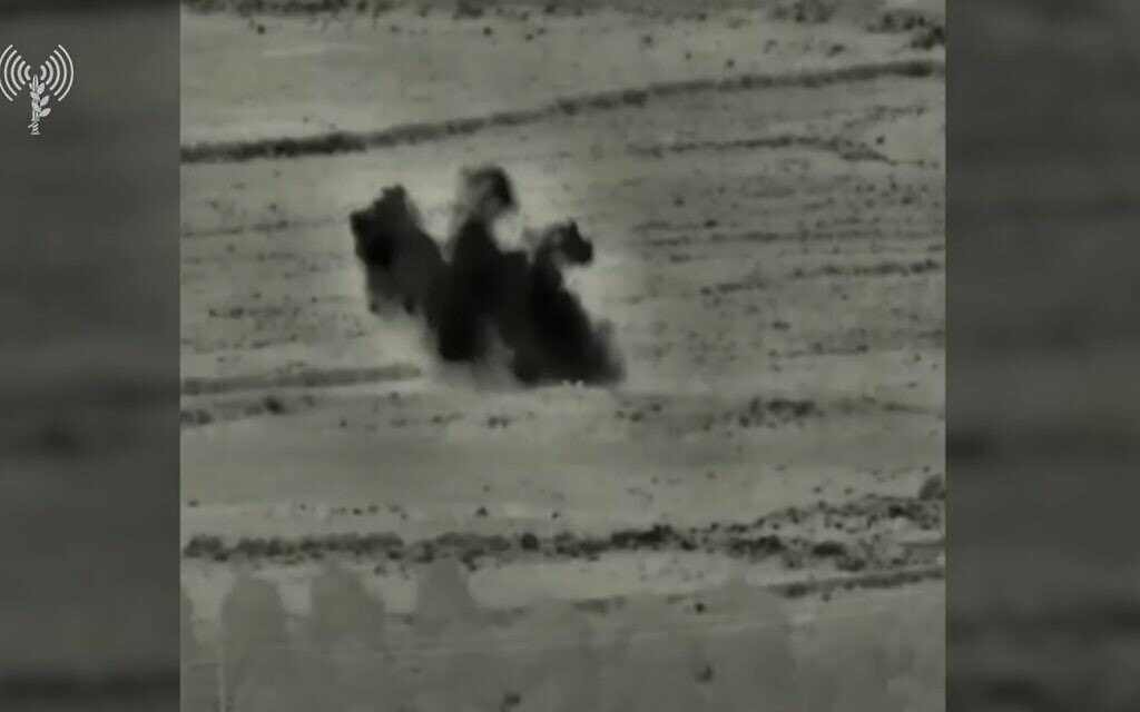 תיעוד סיכול פיגוע המטען בגבול סוריה, צילום מסך מסרטון של וויינט