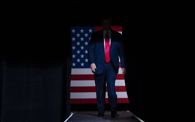 דונלד טראמפ (צילום: AP Photo/Evan Vucci, File)