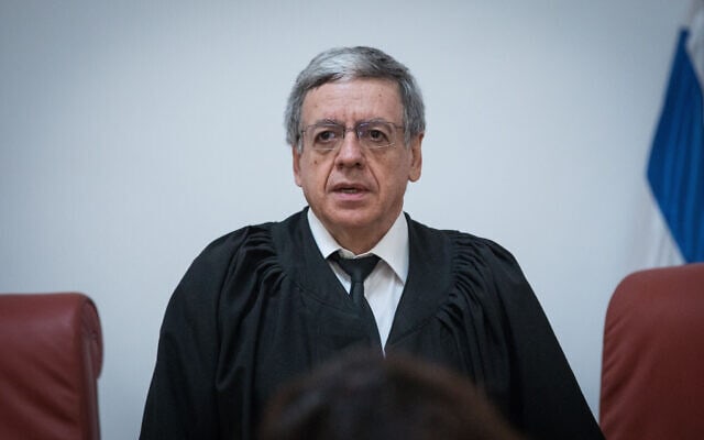 שופט בית המשפט העליון מני מזוז (צילום: יונתן זינדל/פלאש90)
