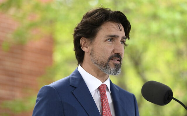 ראש ממשלת קנדה ג&#039;סטין טרודו (צילום: Justin Tang/The Canadian Press via AP)