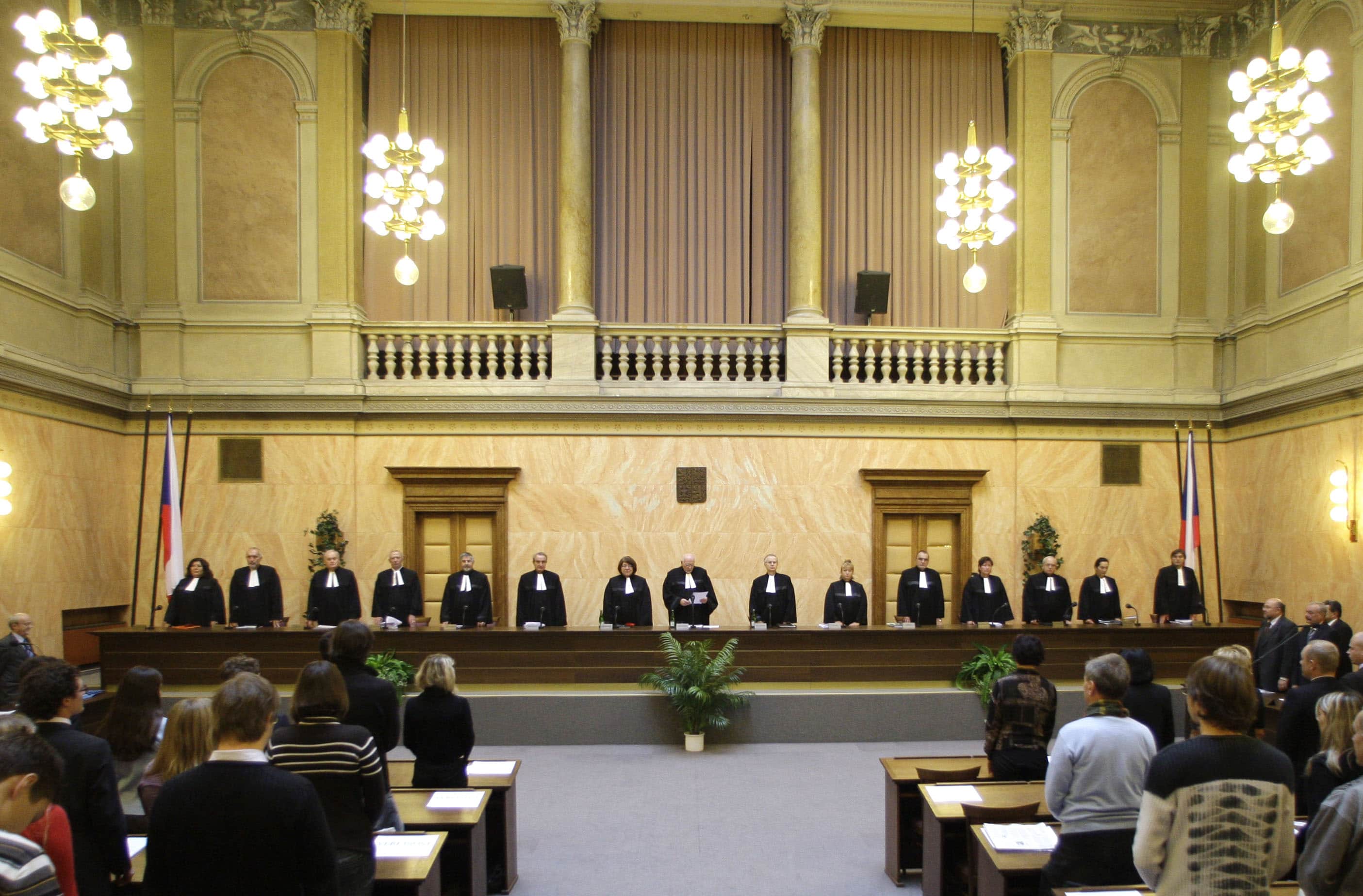בית המשפט לחוקה של צ&#039;כיה, בעיר ברנו (צילום: AP Photo/Petr David Josek)
