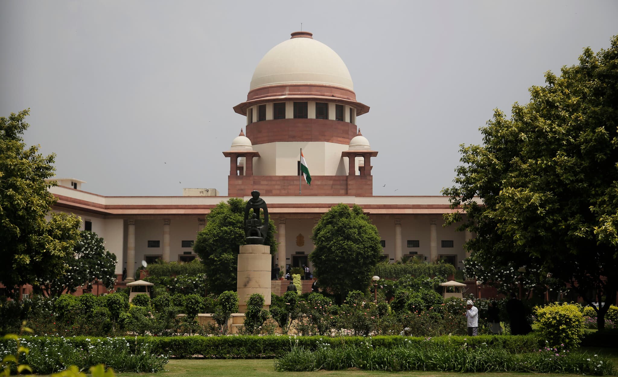 בית המשפט העליון בהודו, בניו דלהי (צילום: AP Photo/Altaf Qadri)