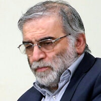 אבי תוכנית הגרעין האיראני, מוחסן פחריזאדה (צילום: Office of the Iranian Supreme Leader via AP)