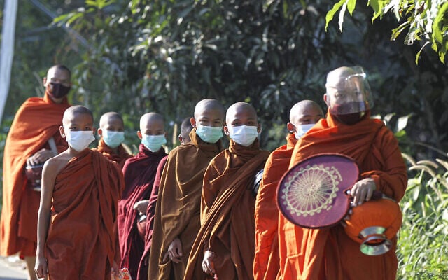 Virus Outbreak Myanmar Daily Life