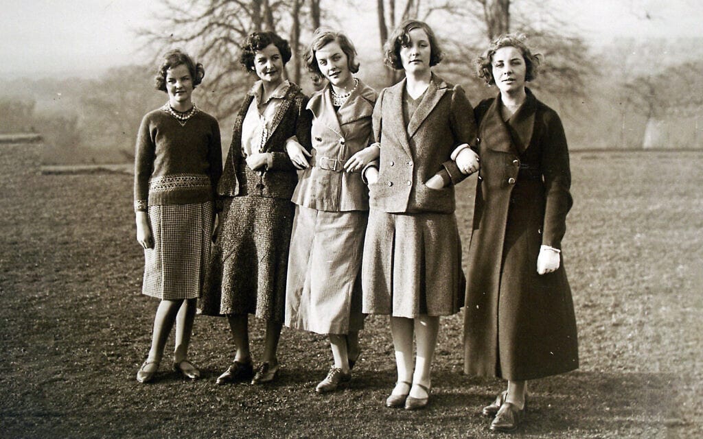 חמש מששת האחיות מיטפורד (צילום: ויקיפדיה)