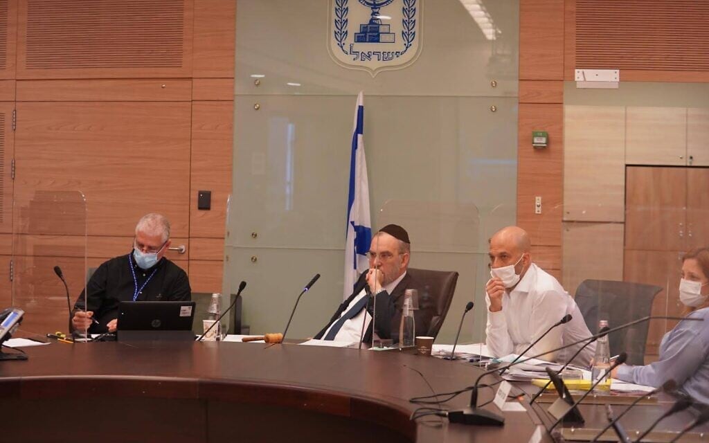 ישיבתה של ועדת החוקה, חוק ומשפט של הכנסת, 3 בפברואר 2021 (צילום: שמוליק גרוסמן, דוברות הכנסת)