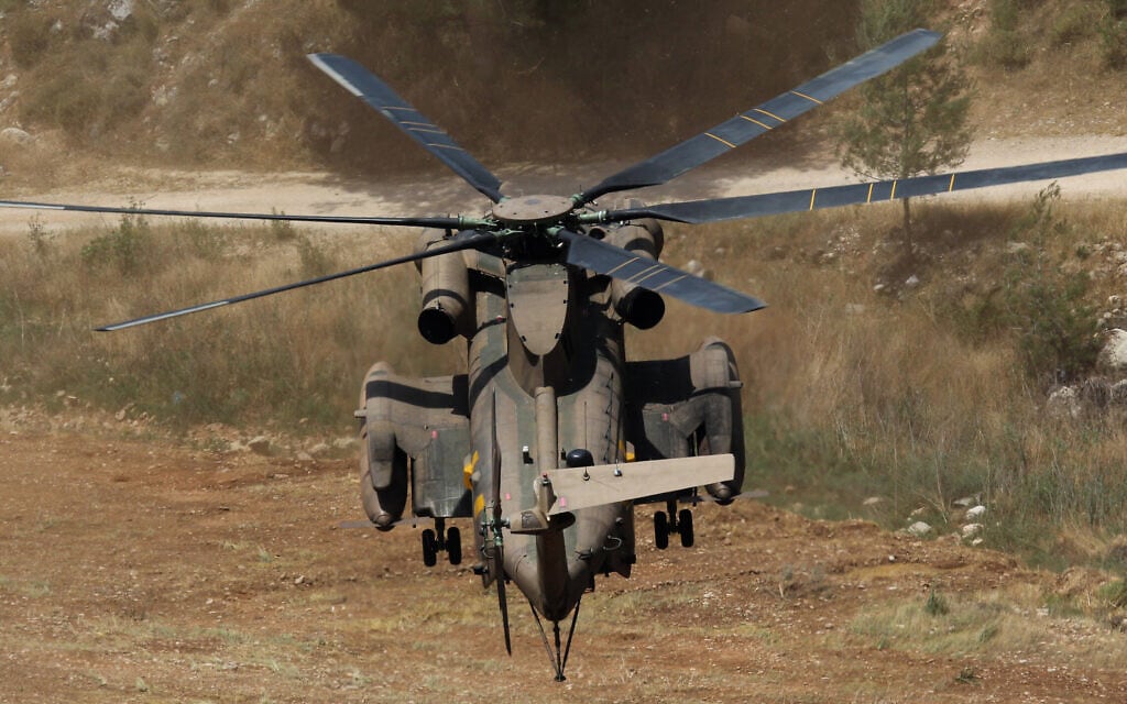 מסוק יסעור – סיקורסקי CH-53 בשימוש צה"ל, מאי 2015 (צילום: עופר צידון/פלאש90)