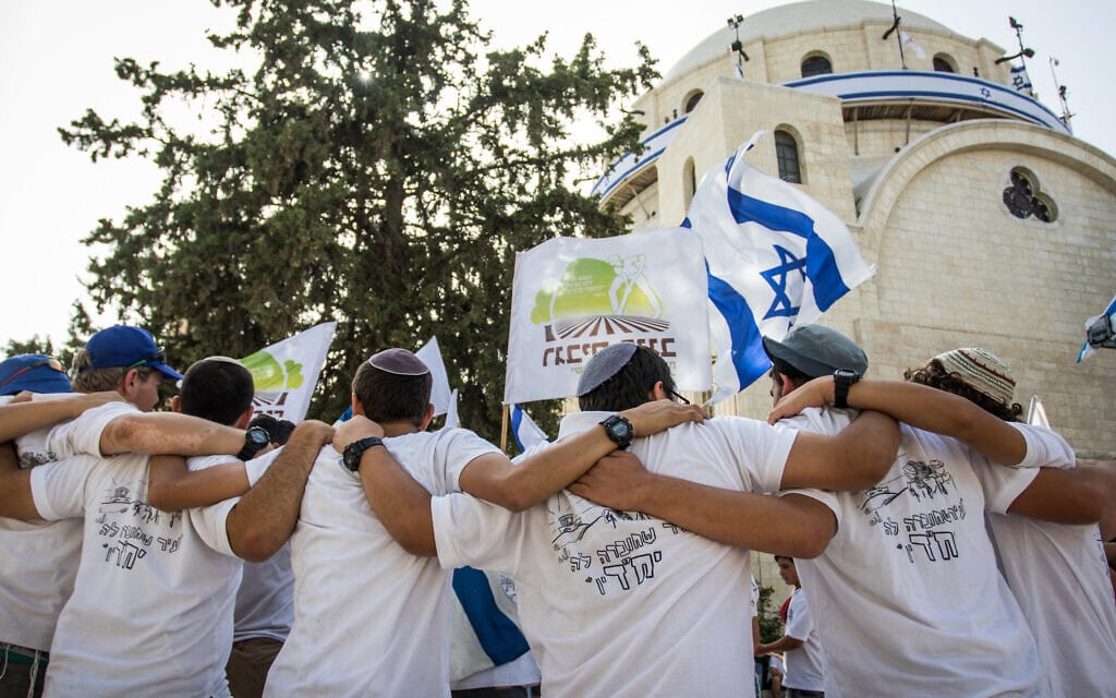 מצעד הדגלים במזרח ירושלים, 2016 (צילום: Zack Wajsgras/Flash90)