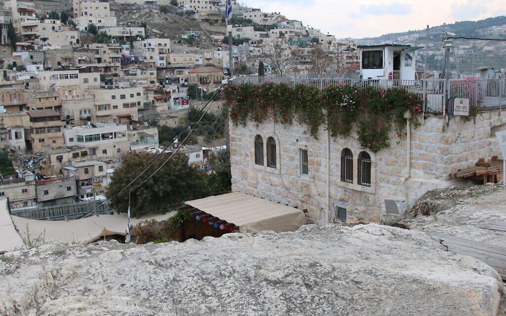 בית מיוחס בעיר דוד (צילום: שמואל בר-עם)