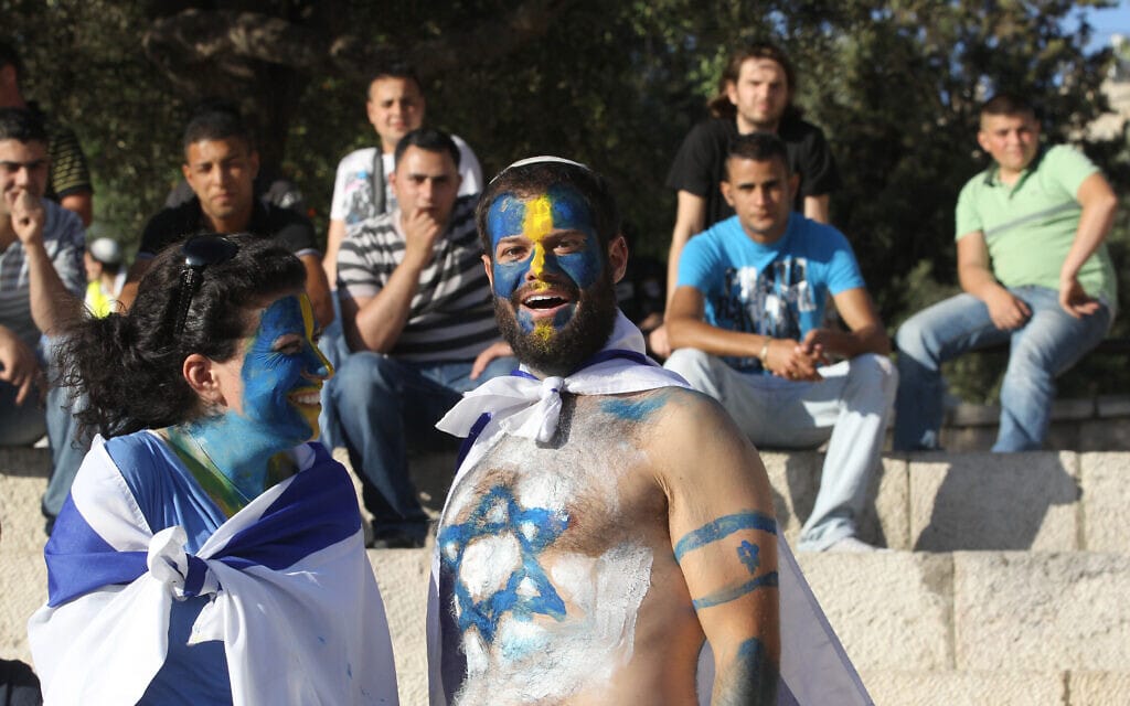 מצעד הדגלים במזרח ירושלים, 2011 (צילום: Nati Shohat / Flash90)